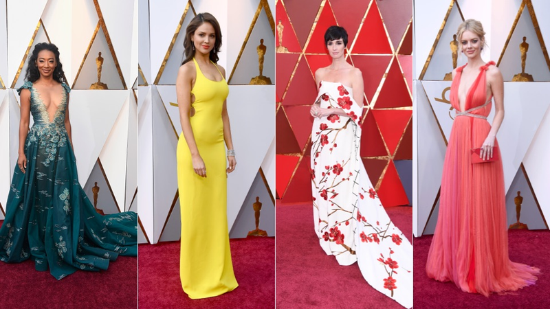 Illustration for article titled Every Froufy Gown and Cursed Image From the 90th Annual Academy Awards Red Carpet